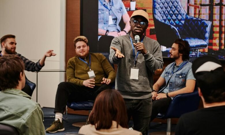 host successful online conference